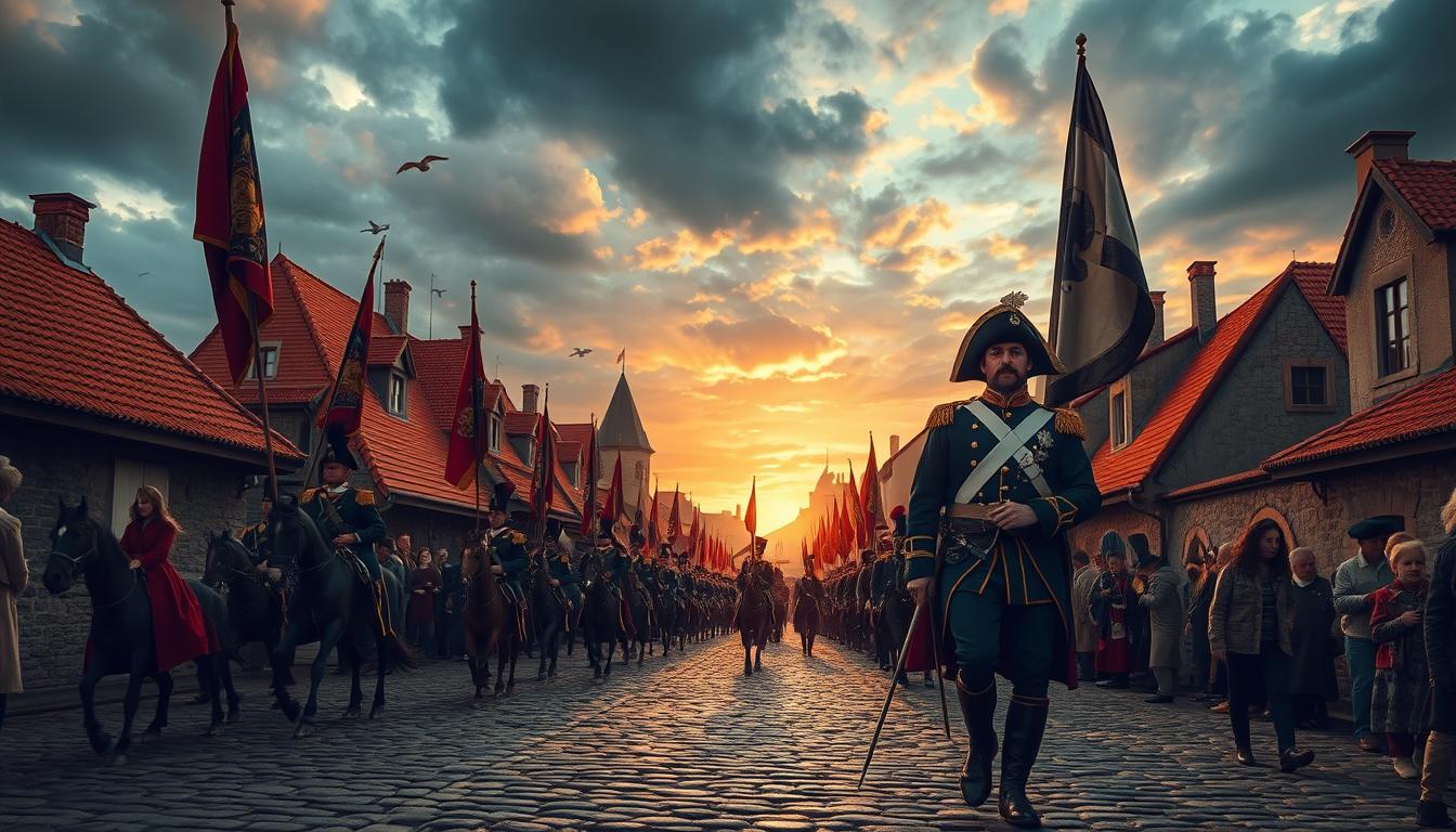 Napoleon przemaszerował przez Prabuty